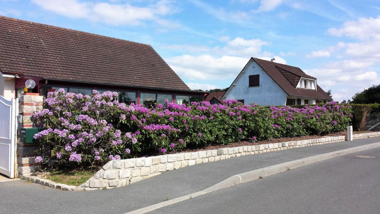 3 chambres privées dans un jardin d'hiver, garage voiture, vélos, motos Tourville-sur-Arques Exterior foto